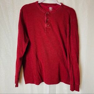 Timberland Red Long Sleeve ~L
